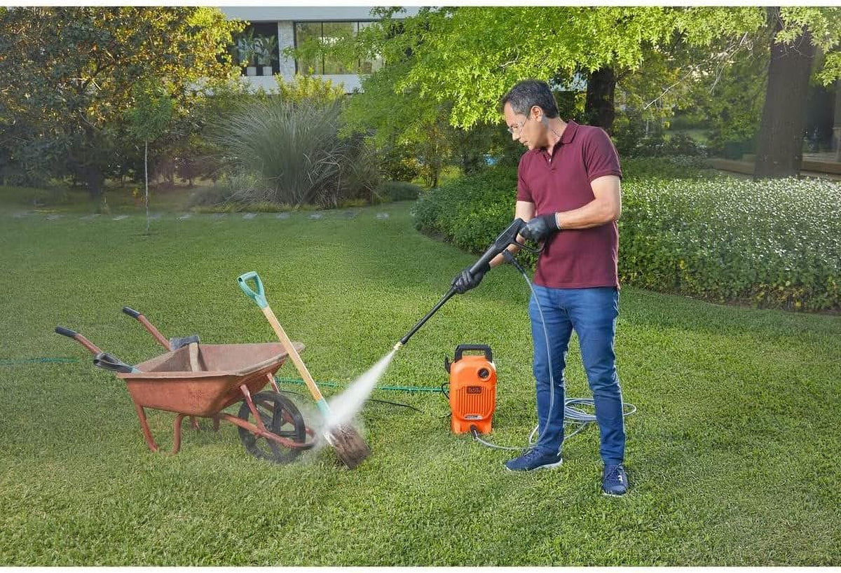 Electric Pressure Washer, Cold Water, 1700 PSI, 1.2 GPM R5183
