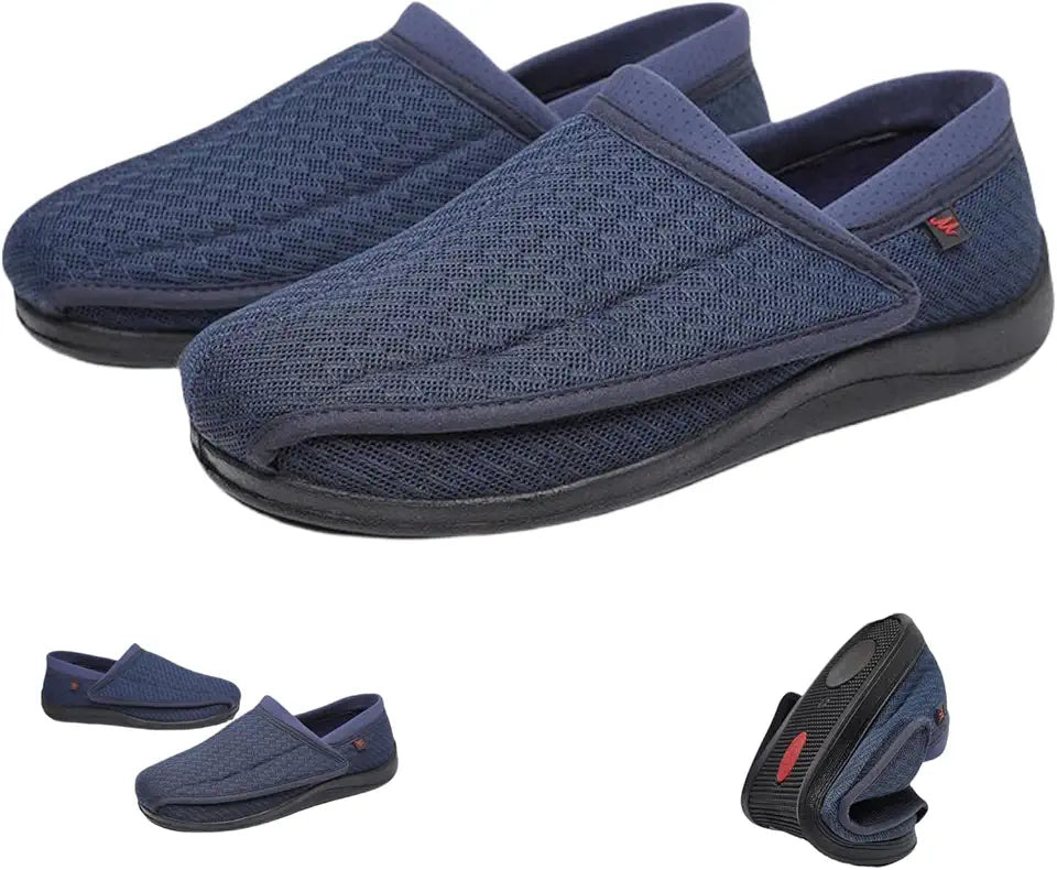 Blue Diabetic Foot Shoes O873225