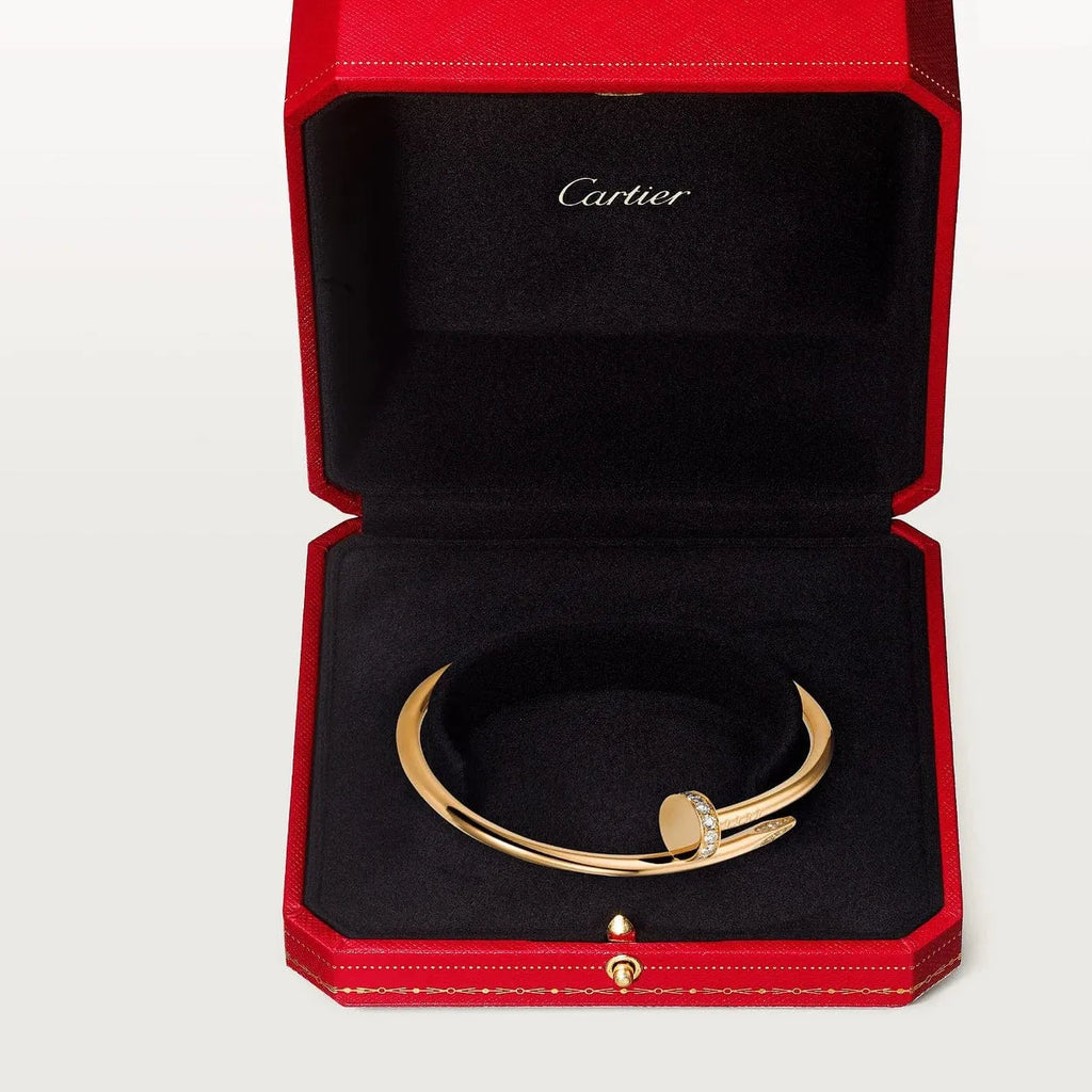 Nail Bracelet With CZ Diamond I95462