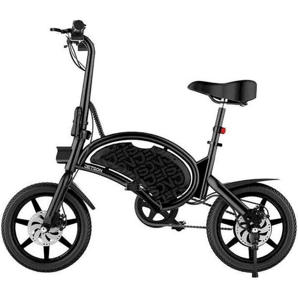 Folding Electric Bike - Black D915