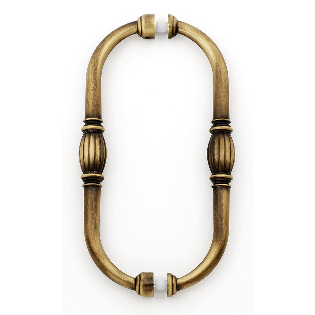 Back to Back Pull - Unlacquered Brass Z4396