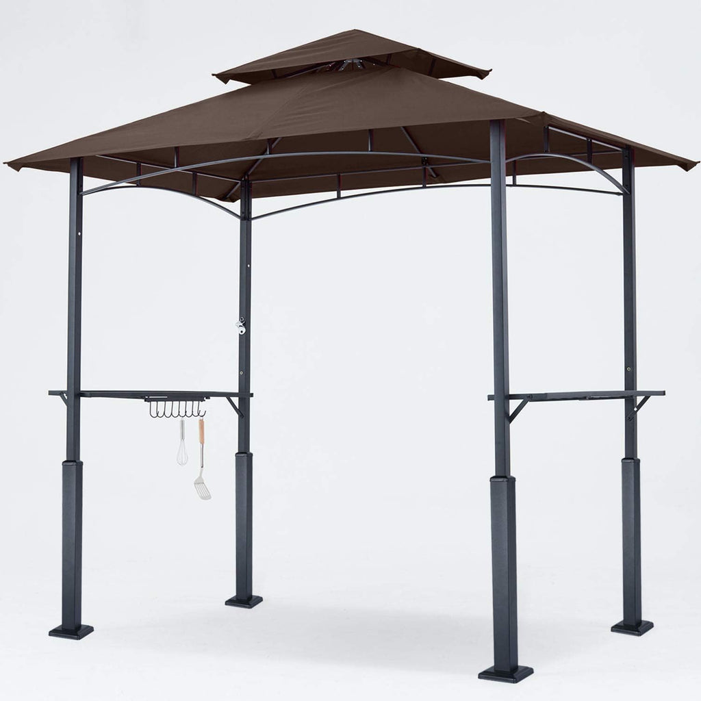 8'x 5' Grill Gazebo with LED Light J52926