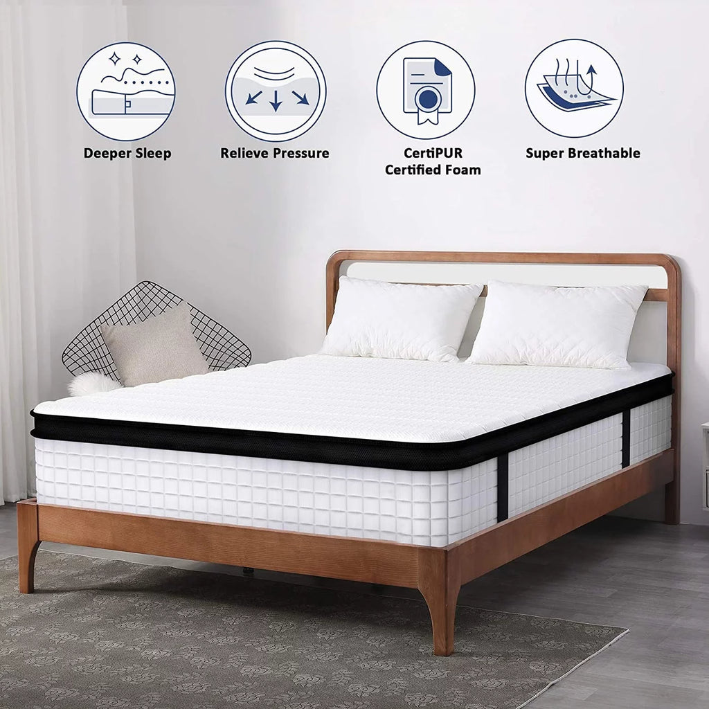 10 Inch Hybrid Foam Spring Mattress Twin O432245