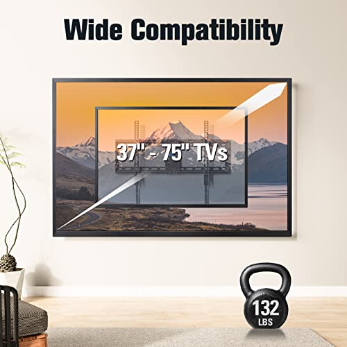 UL Listed Tilt TV Wall Mount for 37-75 Inch TV I552
