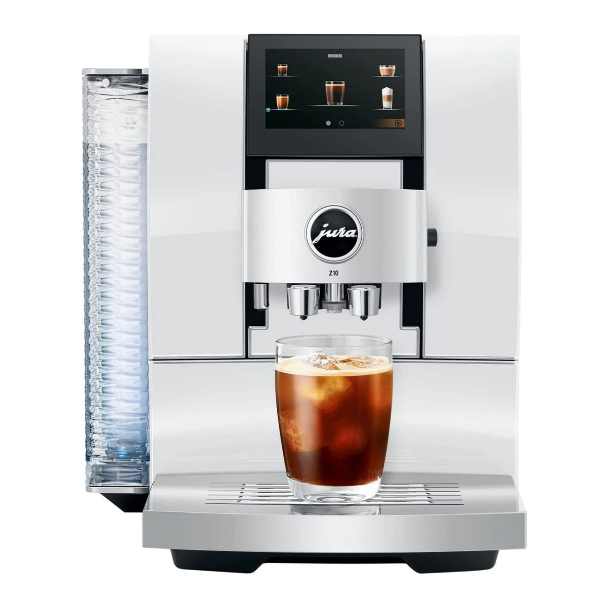 Automatic Coffee Machine Aluminum White O938559