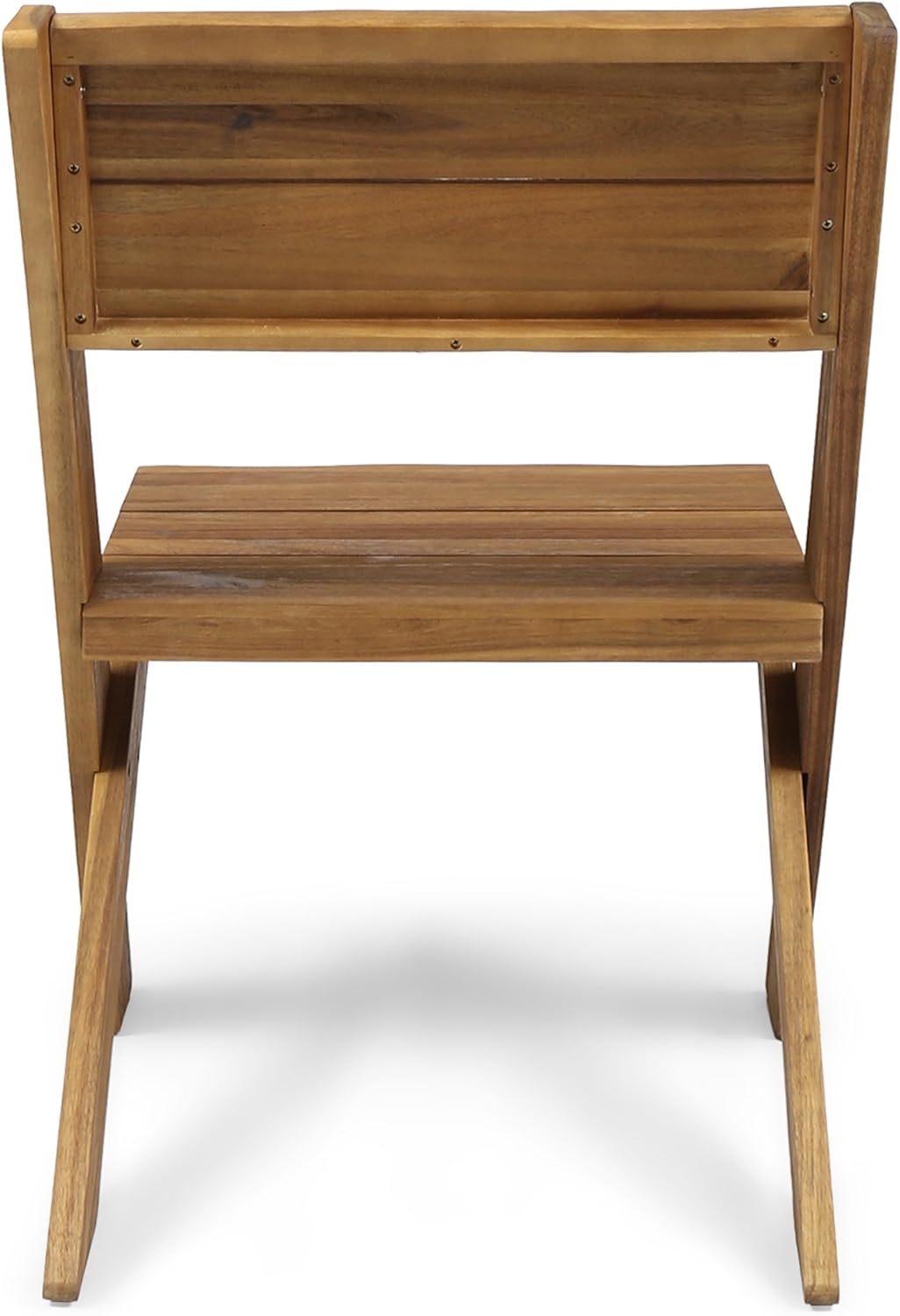 Acacia Wood Chairs Set of 2 Z267