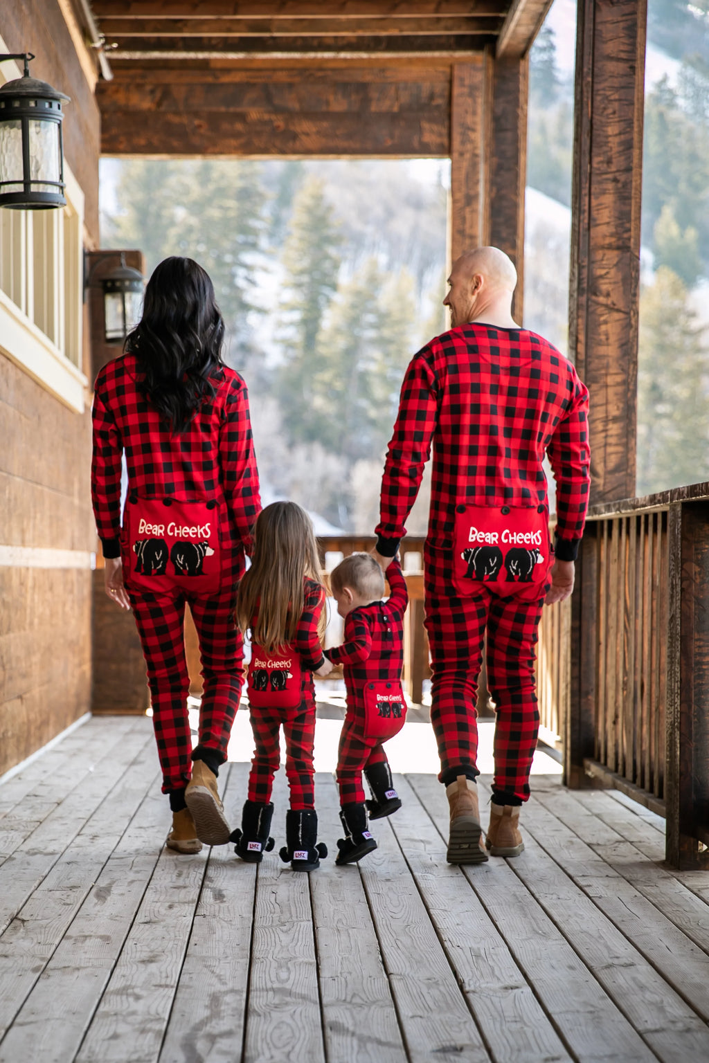 Matching Plaid Pajamas X873883