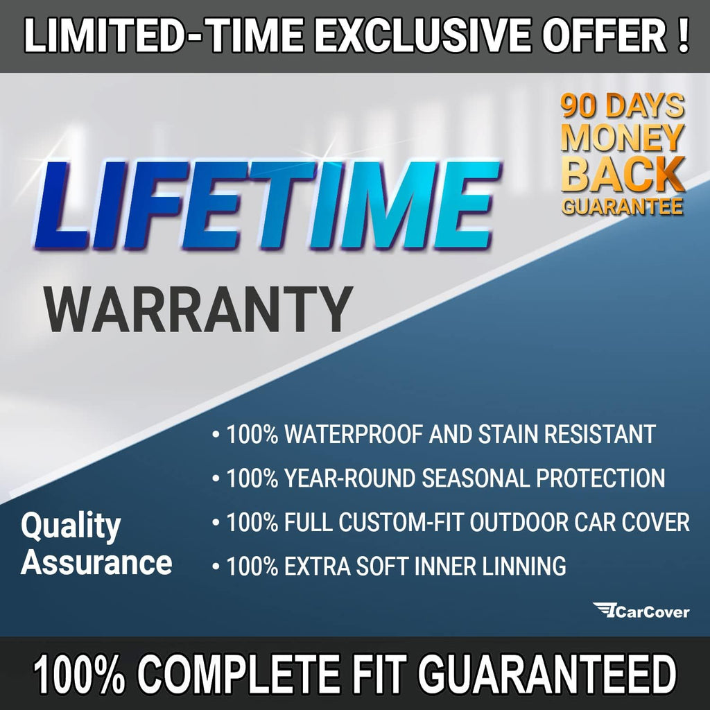 Waterproof All Weather Car Cover with Straps F166591