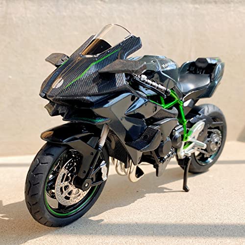 1:12 DieCast Motorcycle Model Black Q210