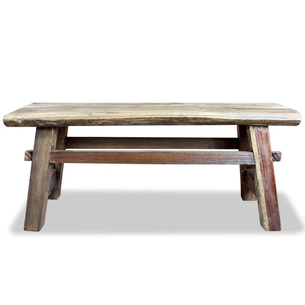 Solid Reclaimed Wood Bench P43956