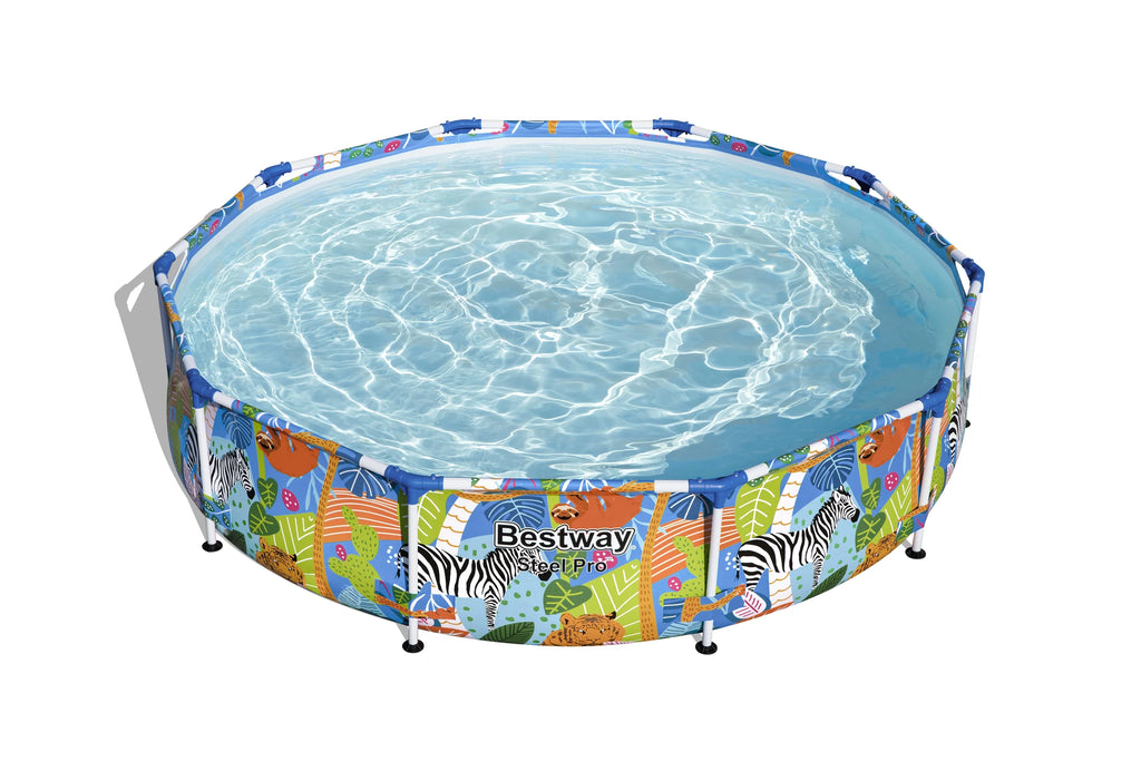 10 ft. x 26 in. Round Metal Frame Above Ground Pool G627