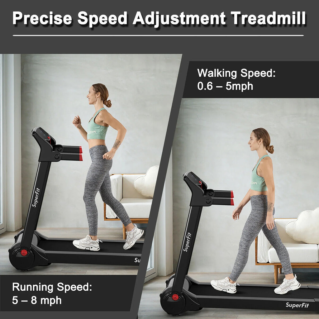 Folding Electric Treadmill Running Machine B589106