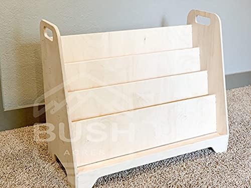 Large Montessori Wooden Bookshelf O33824