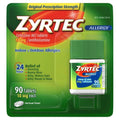 24 Hour Allergy Relief Tablets 10 mg Cetirizine HCl 90 ct B577
