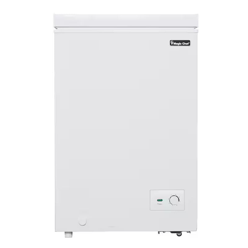 White 3.5 cu. ft. Manual Defrost Chest Freezer U168227