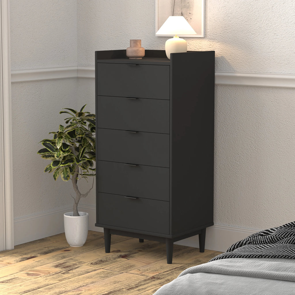 Black 5-Drawer Dresser A534983