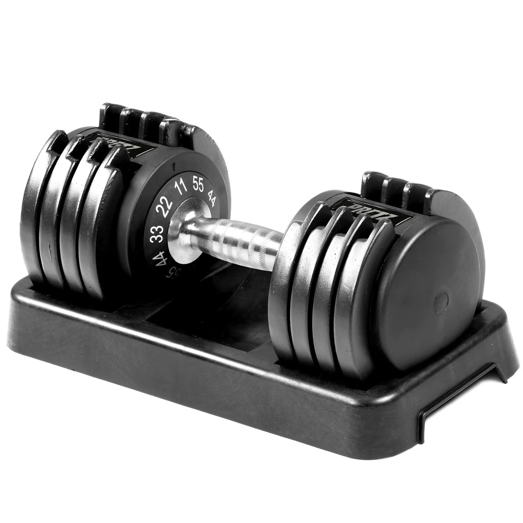 5-25lb Adjustable Dumbbell Black T338