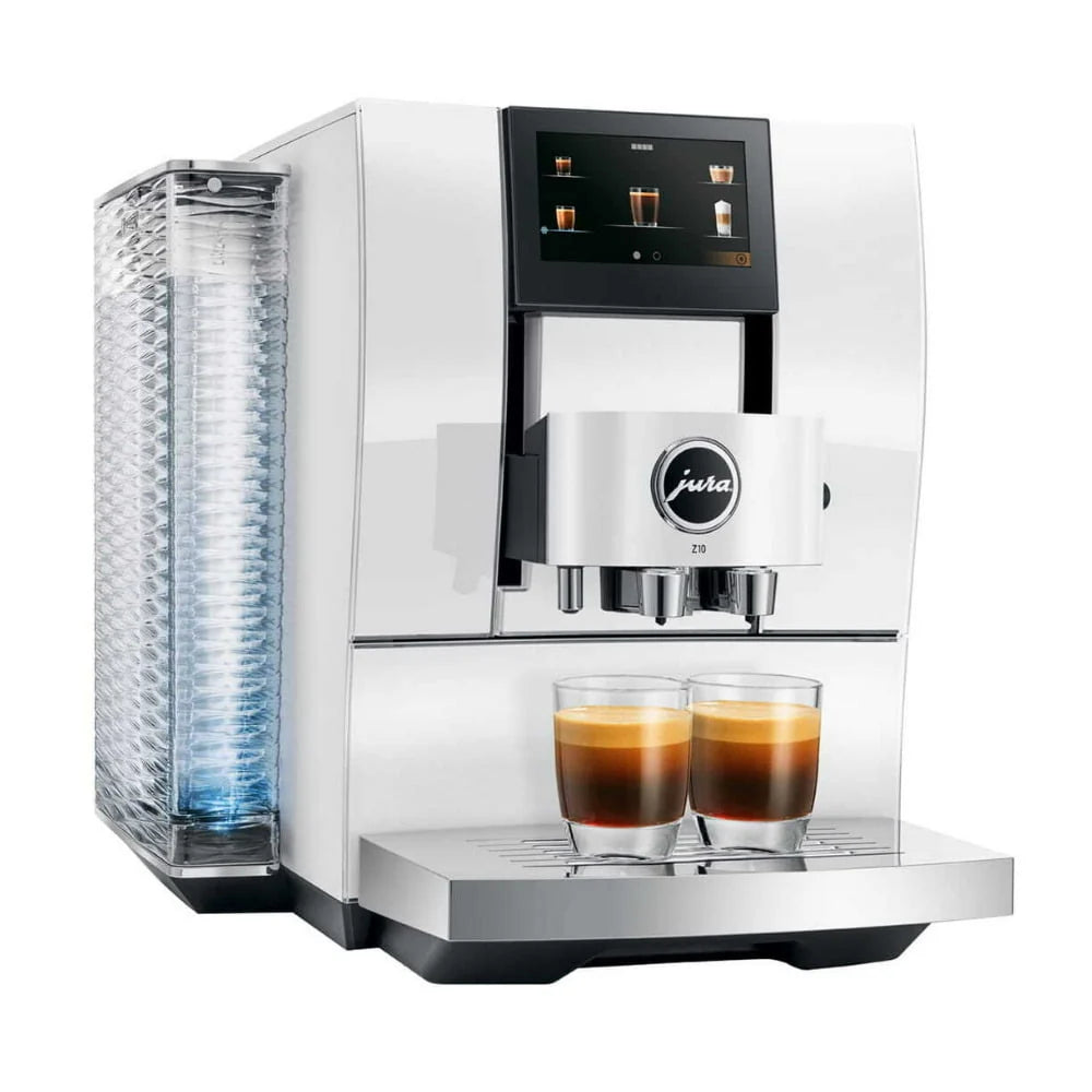 Automatic Coffee Machine Aluminum White O938559