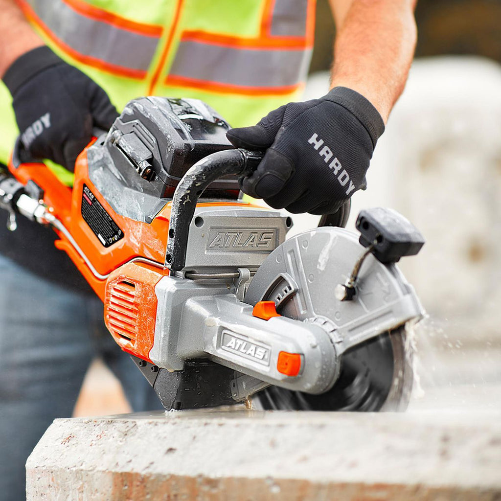 80V Brushless Cordless 9 in. Concrete Cut-Off Saw Kit with 4 Ah Battery and Charger V834