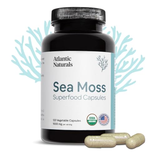 Organic Sea Moss Capsules R7520