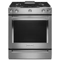 7.1 cu. ft. Slide-In Dual Fuel Range with Self-Cleaning Convection Oven in Stainless Steel P994