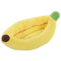 Banana Shape Washable Dog Bed with Removable Cushion M174