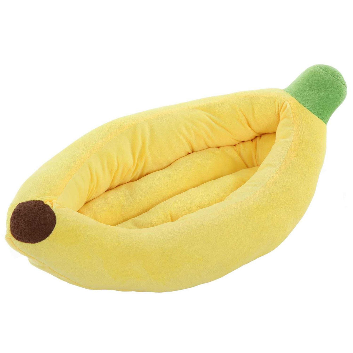 Banana Shape Washable Dog Bed with Removable Cushion M174