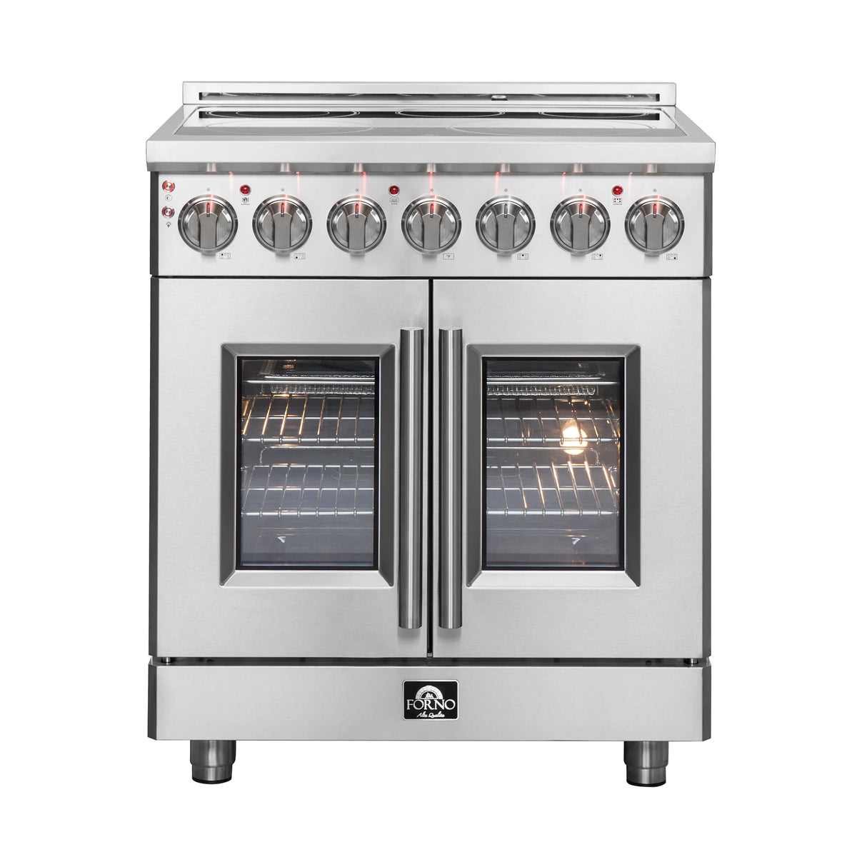 30 Freestanding French Door Electric Range with 5 Elements T40696