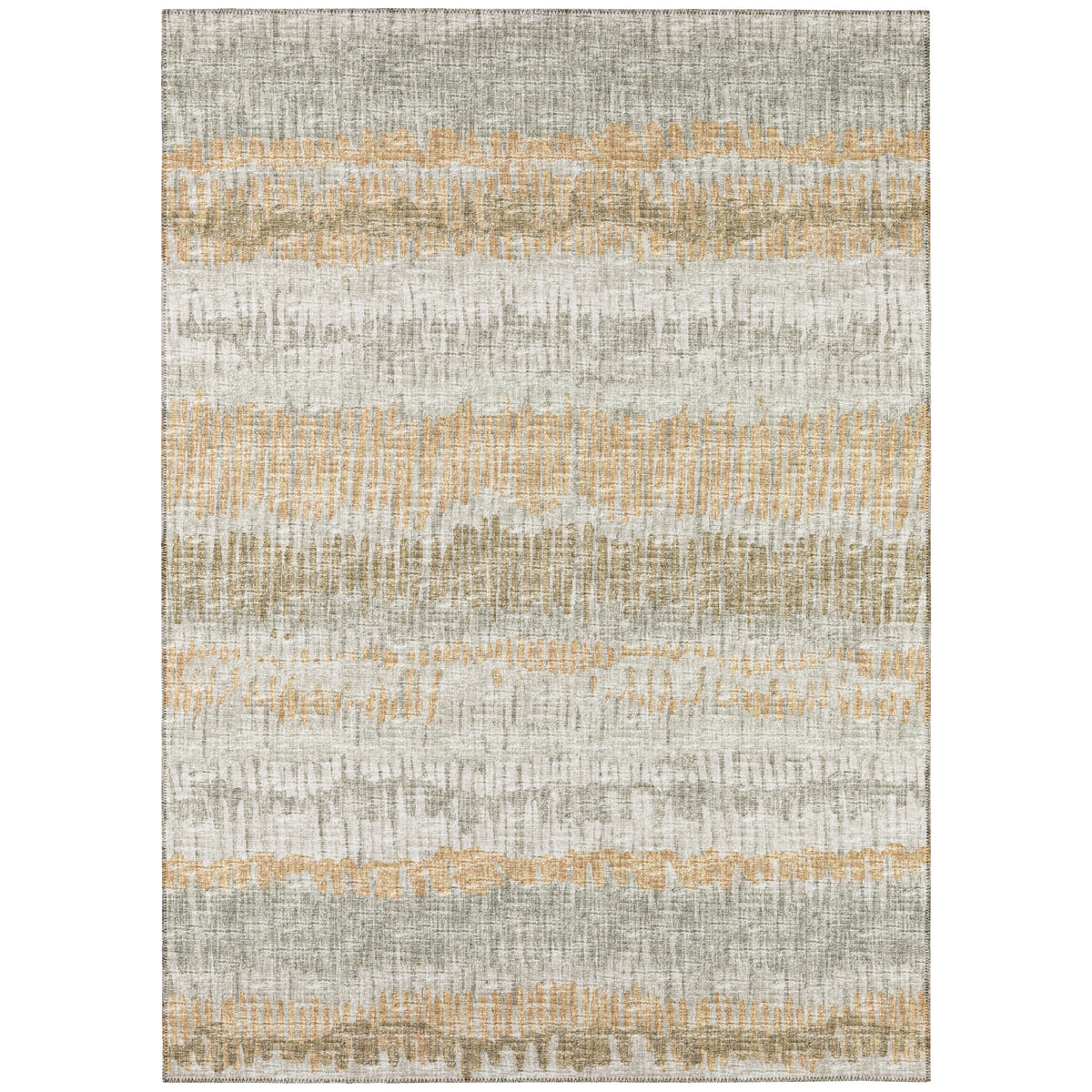 Green 3' x 5' Non-Skid Area Rug Z8775
