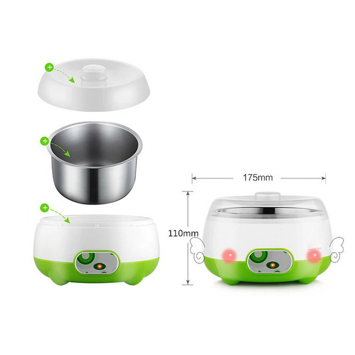 1L Stainless Steel Automatic Yoghurt Machine T489