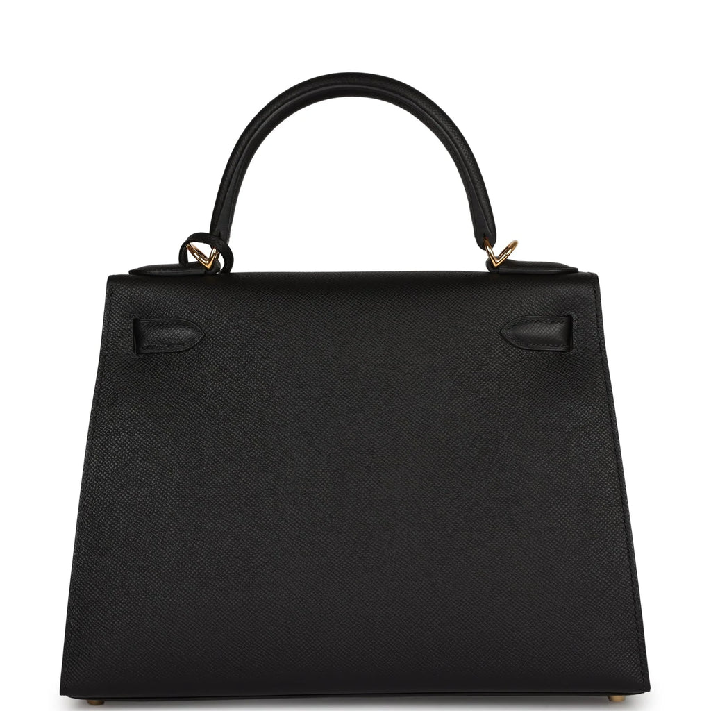 Black Epsom Leather Bag A394353
