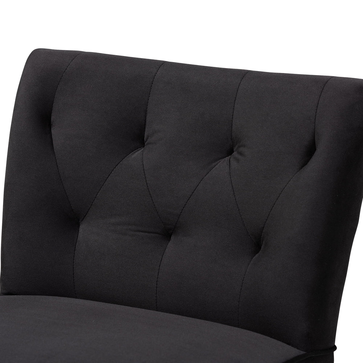 Black Slipper Chair F8530