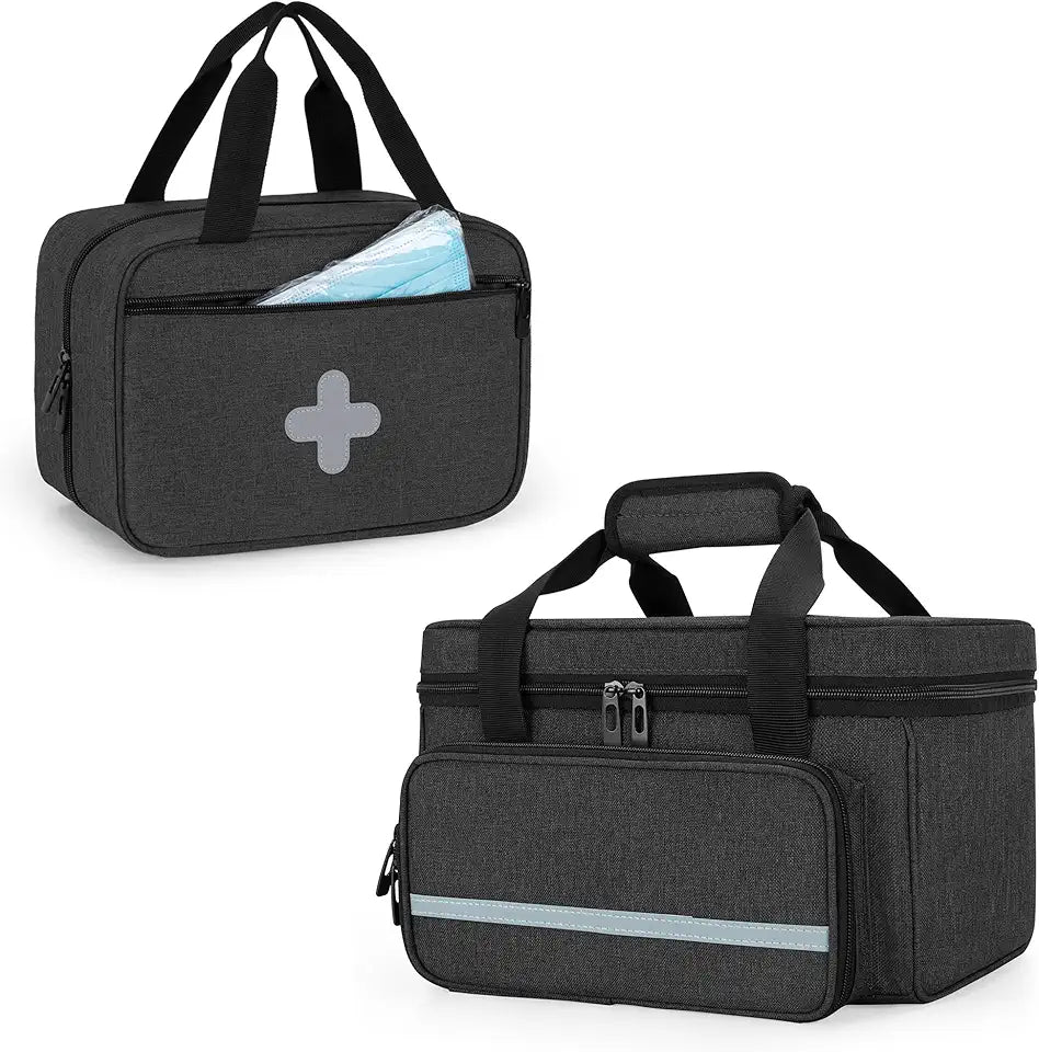 Empty First Aid Bag Medicine Storage Organizer G844708