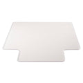 Clear Chair Mat with Lip, Beveled Edge, 45 inch x 53 inch E2188
