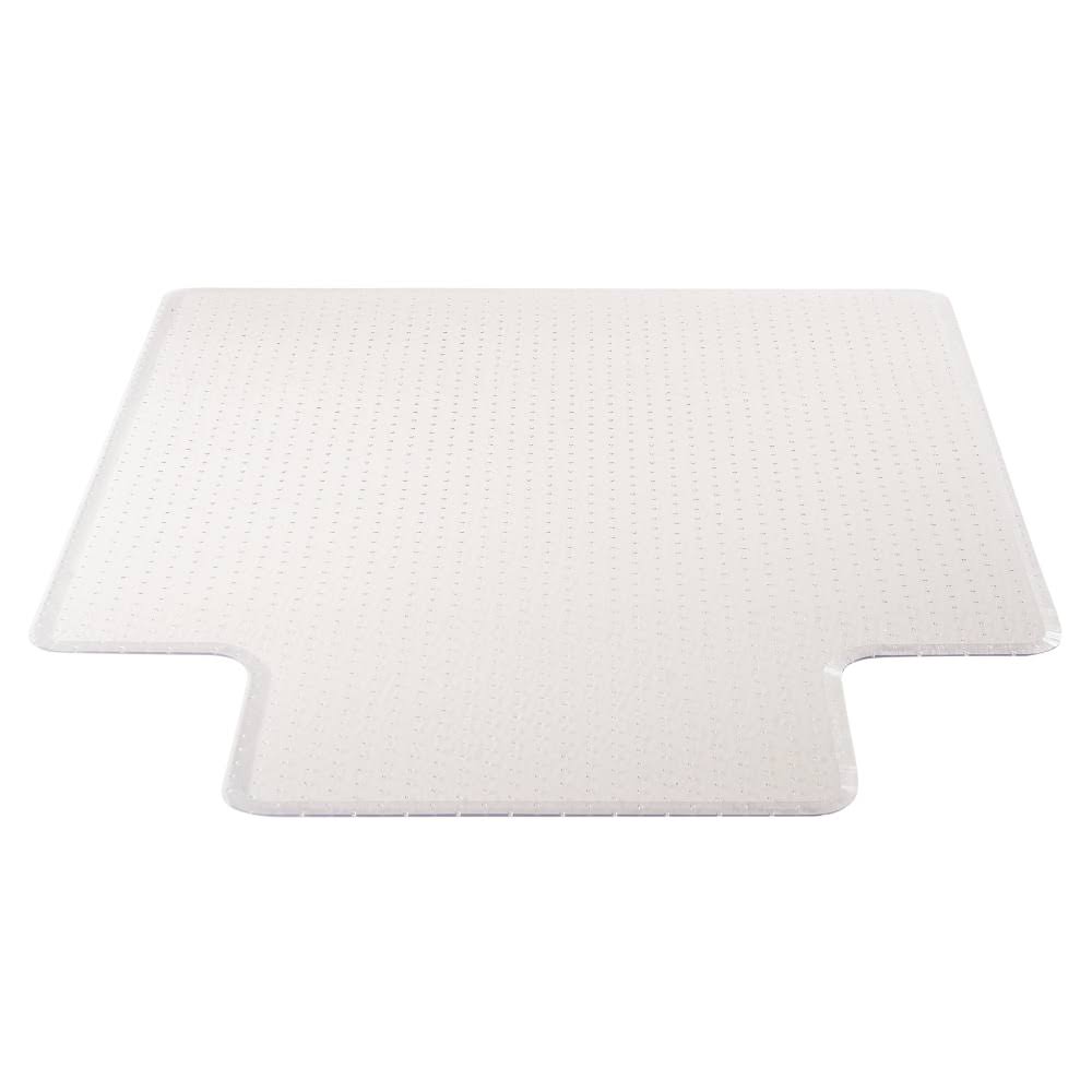 Clear Chair Mat with Lip, Beveled Edge, 45 inch x 53 inch E2188