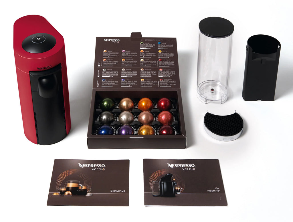 Red Coffee and Espresso Machine P245500