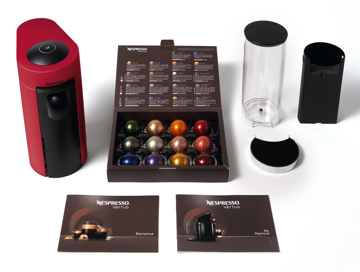 Red Coffee and Espresso Machine P245500