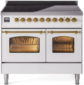 White Induction Range with Electric Oven K5422