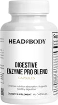 Gluten-Free Vegan Digestive Enzyme Probiotic 60 Capsules E131