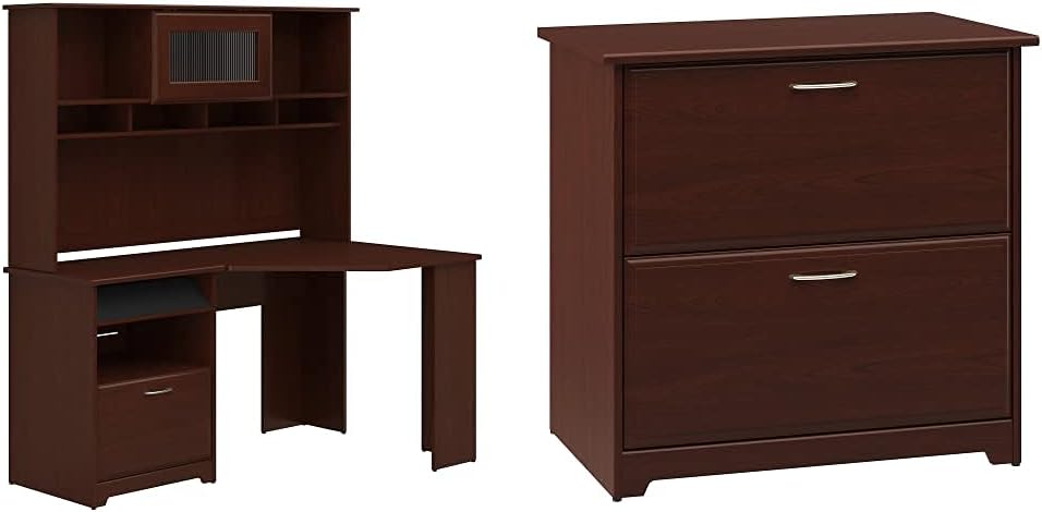 Corner Desk with Hutch R4452