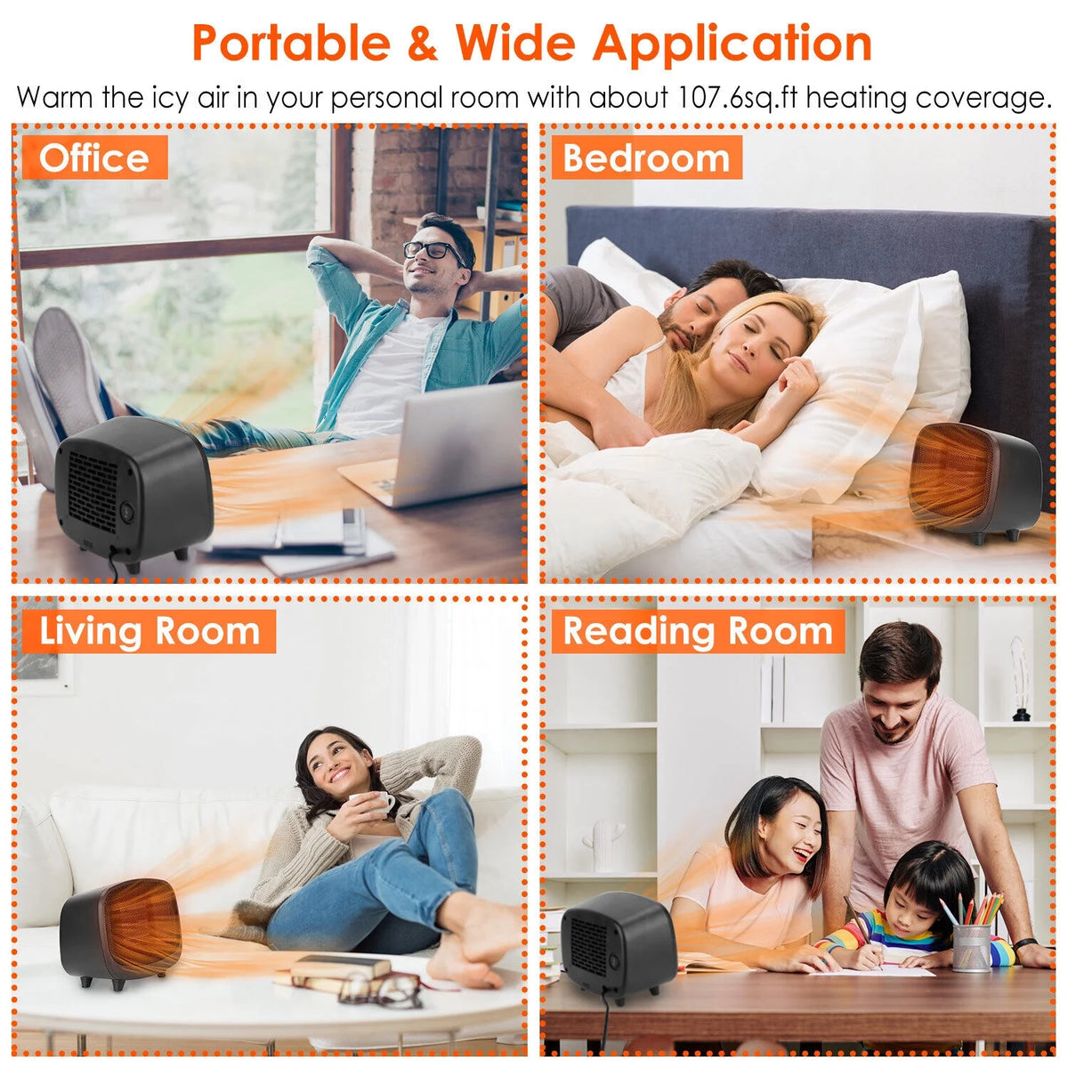 Portable Electric Space Heater X81613