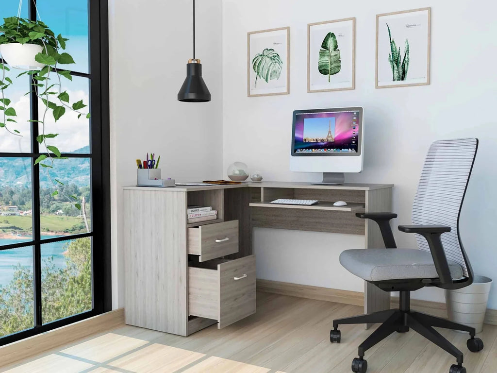 L Shaped Computer Desk Q976