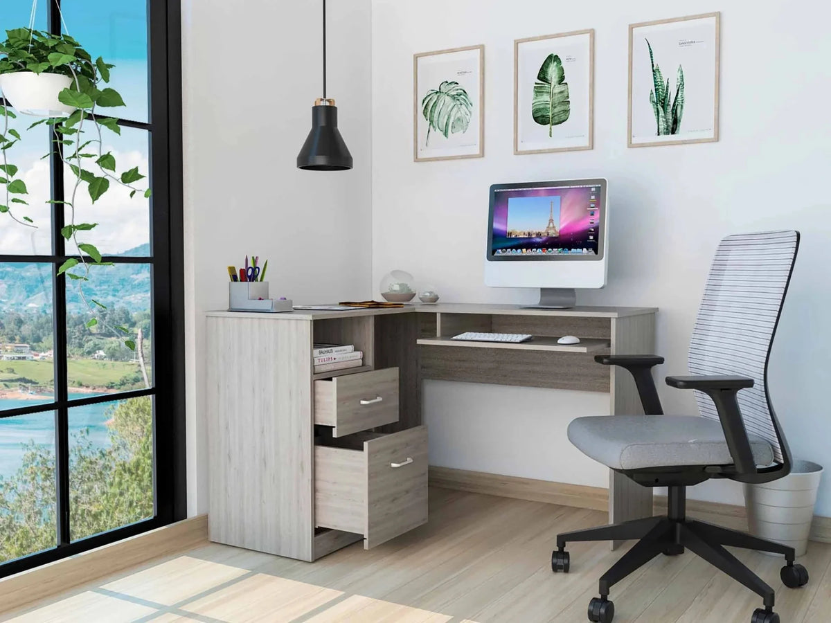 L Shaped Computer Desk Q976
