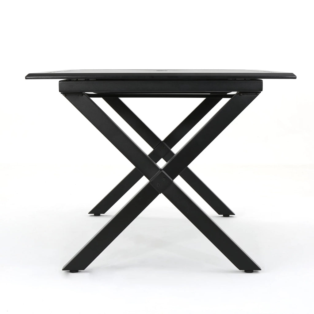 Cast Aluminum Rectangular Dining Table P442