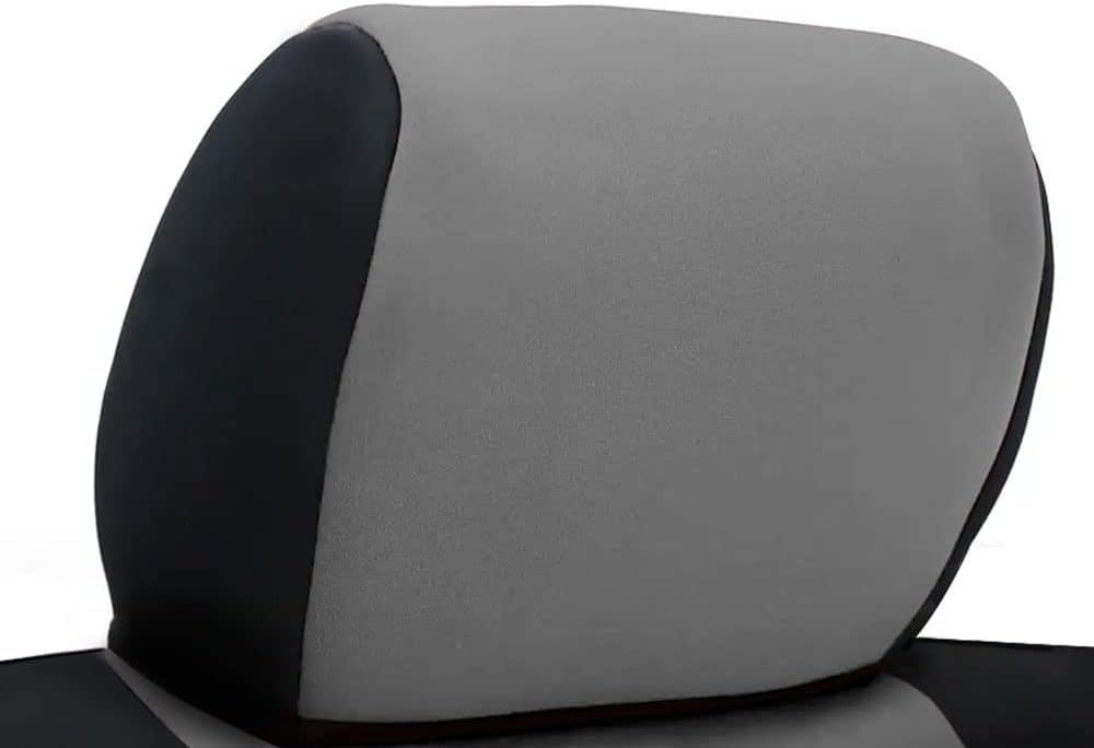 Custom Fit Dodge Ram 1500 2500 3500 Pickup Truck Neoprene Front Seat Covers Gray Black Q376135