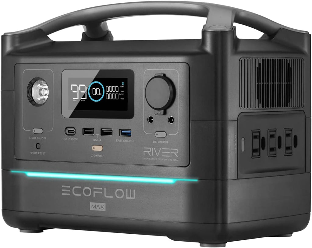 Portable Power Station 576Wh 600W AC Outlets N21042