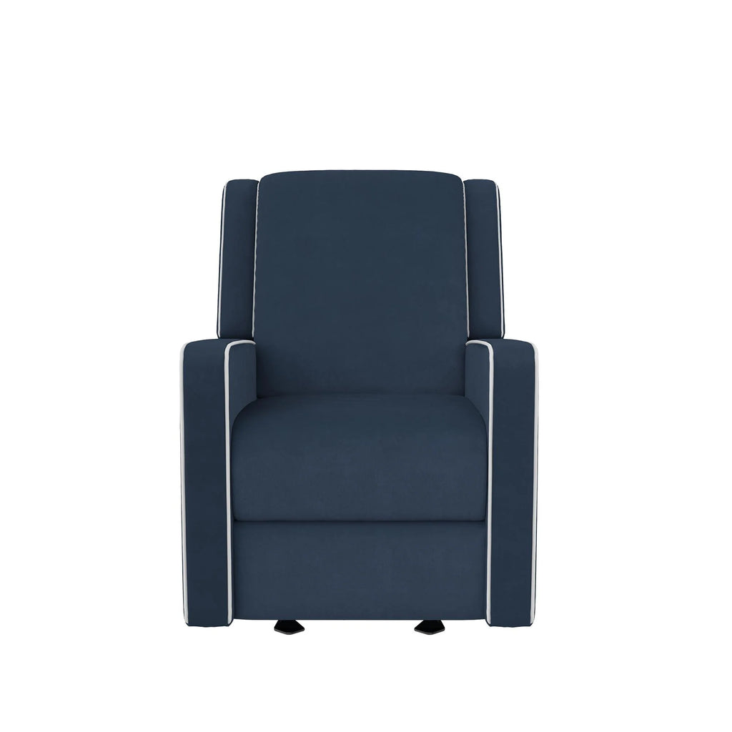 Beige Linen Nursery Rocker Recliner Q662