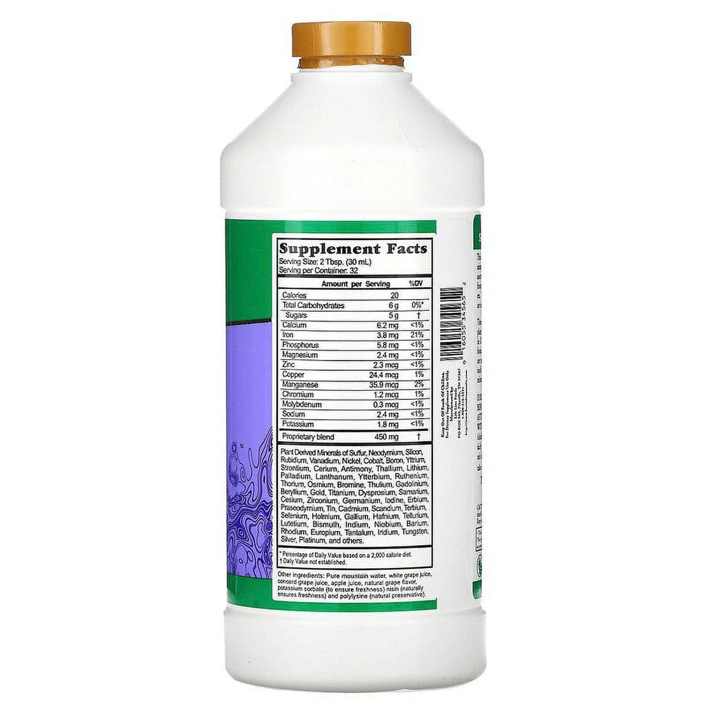 Colloidal Minerals Liquid Nutrients Grape 32 fl oz U1992