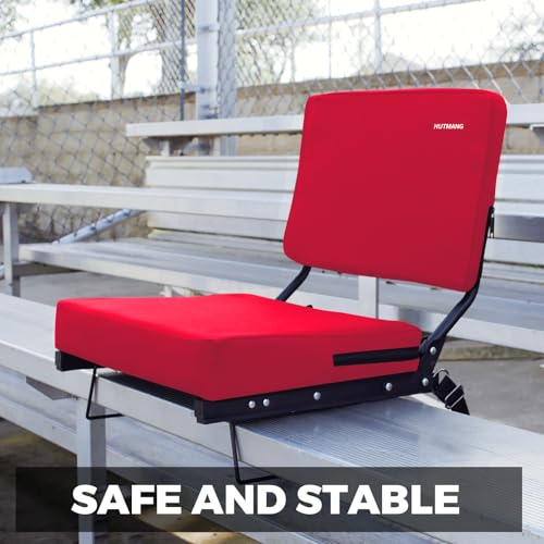 Black Portable Foldable Stadium Seat J947347
