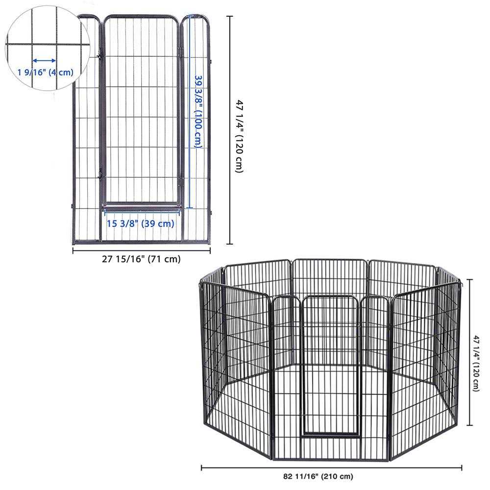 Extra Large Dog Exercise Fence Panel L17835
